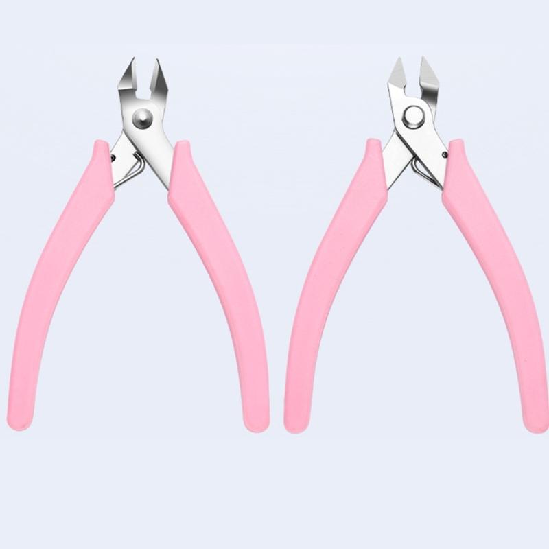 Profession Stainless Nail Picker Pliers For Jewelry Rhinestone Remover Nail Art Clipper Trimmer Tool Nail Cutter Scissor