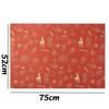 52*75cm Christmas Gift Wrapping Kraft Paper New Year Birthday Gift Packaging Decor DIY Artware Flower Packing Papers Decoration