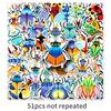 51 Insect Graffiti Stickers Cartoon Hand-drawn Decorative Laptop Mobile Phone Case Water Cup Stickers