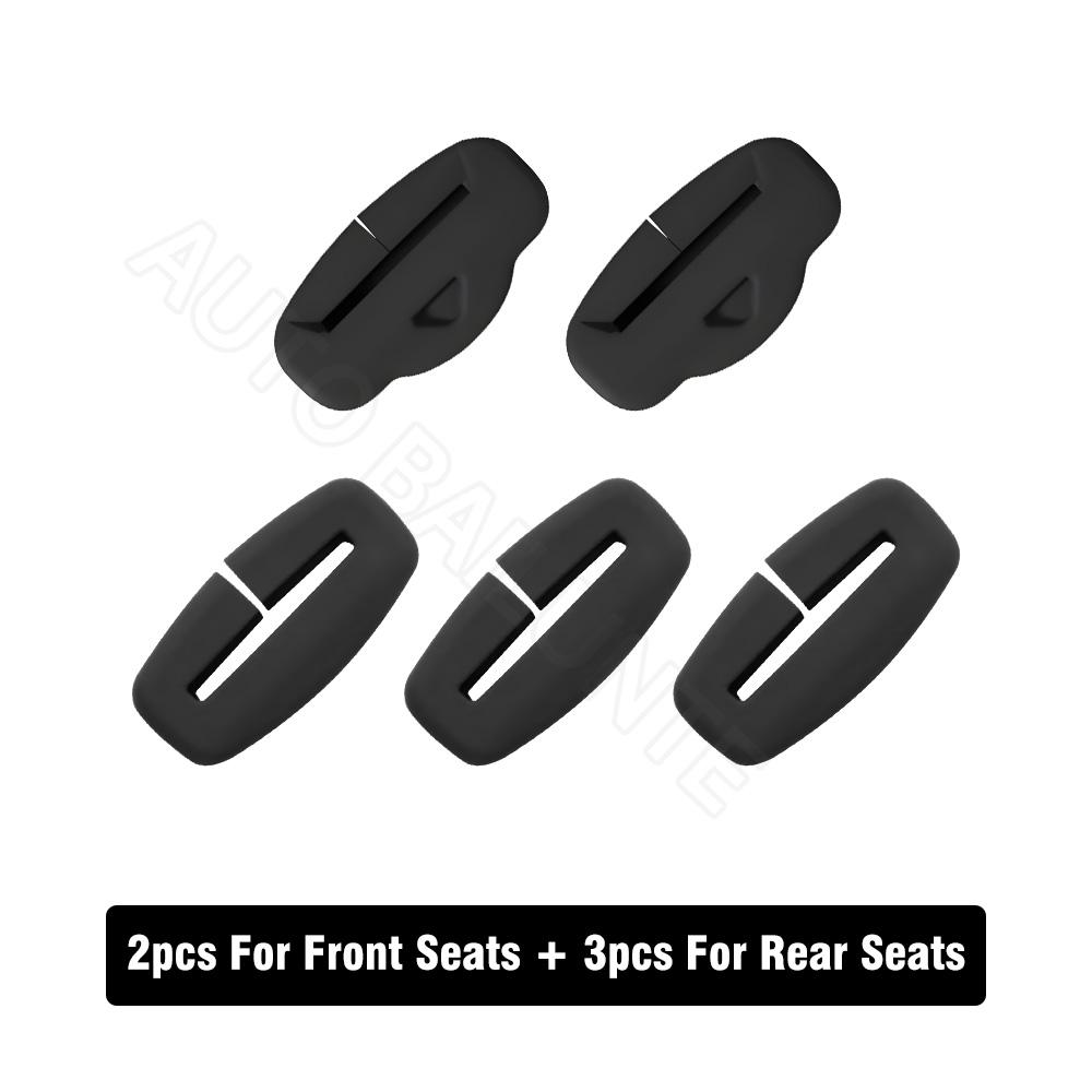 Car Seat Belt Buckle Protector Cover For BMW X7 2019 2020 2025 2025 2025 2025 2025  Anti-collision Soft Silicone Car Accessories