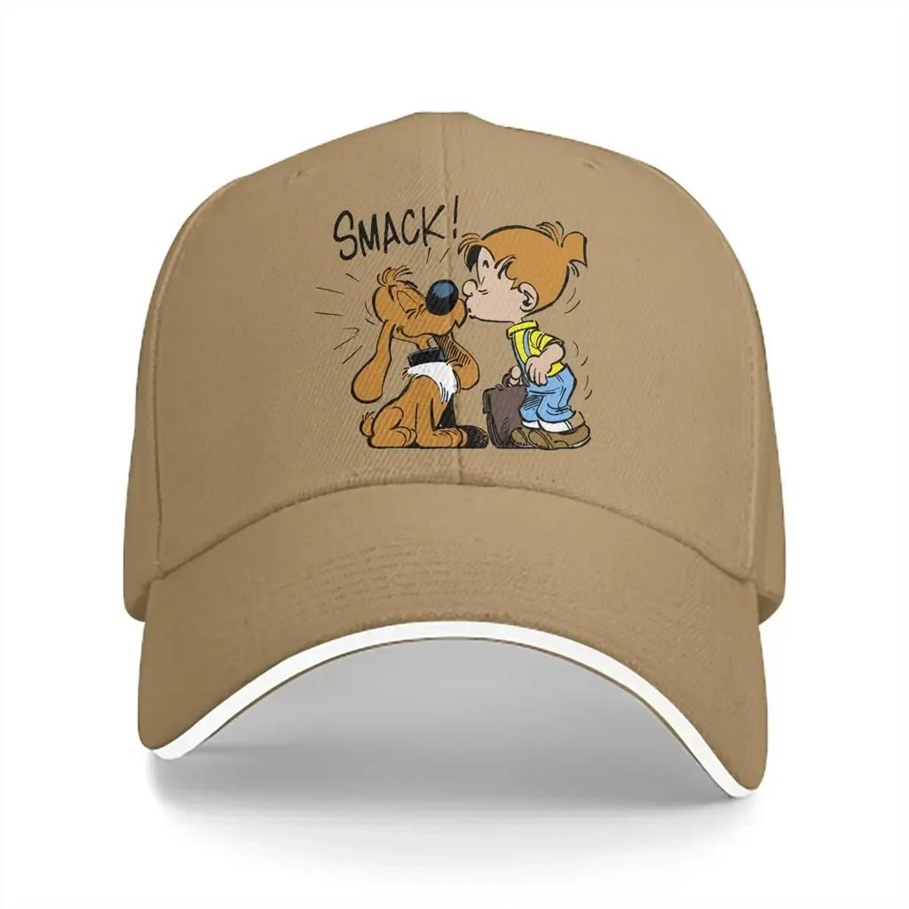 Summer Cap Sun Visor Smack Hip Hop Caps Gaston Lagaffe Manga Peaked Hats