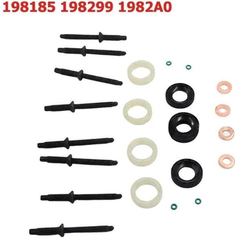 For 207 307 407 Partner Citroen C2 C3 Xsara Injector Seal Washer Protector O-Ring Kit 1.6 Hdi Engine Parts 1982A0 198299