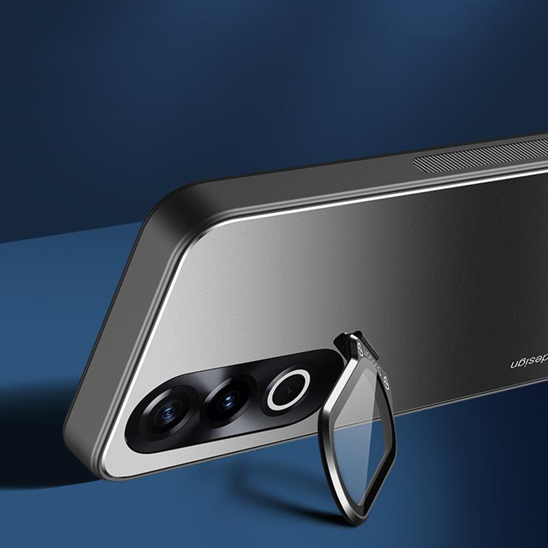 For OnePlus Ace 3V 5G Case with Lens Kickstand Shockproof PC+TPU Phone Cover