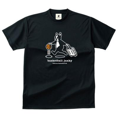 Claudio pandiani Basketball Junky Cestovné DryTEE BSK18001 Čierne L