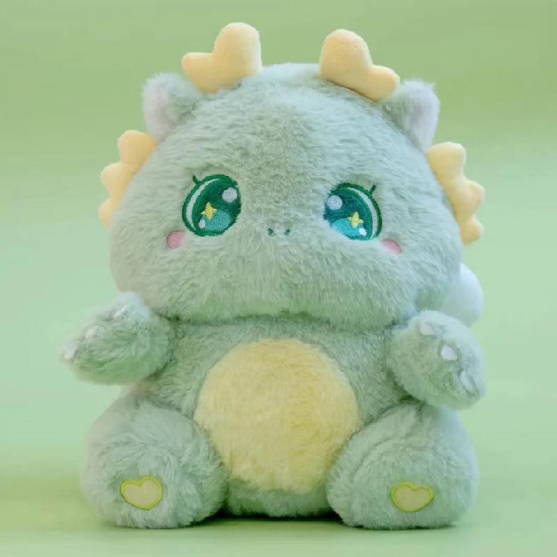 Dopamine Cartoon Dragon Plush Toy - Cute Zodiac Gift for Girls