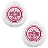 Frisbee Ultimate Training Disc 175 G - Pack of 2, White Red