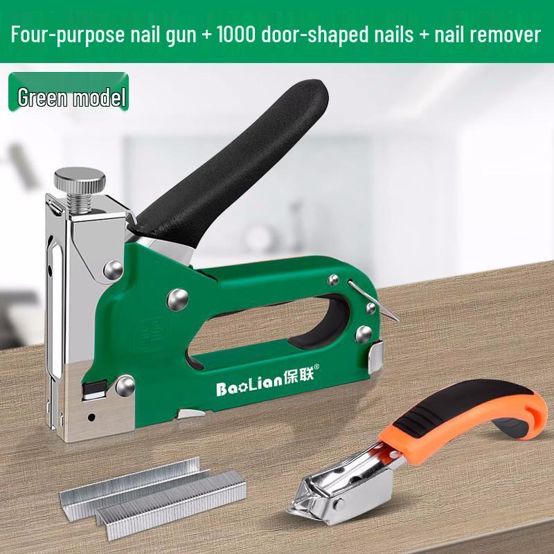 Manual Pneumatic Steel Nail Gun for Home Use