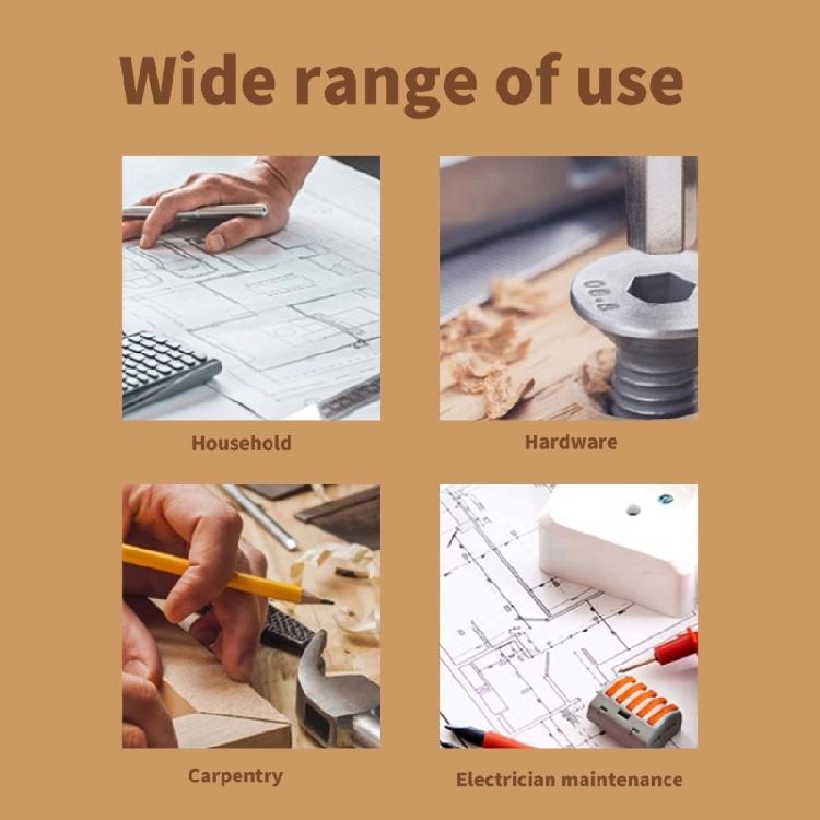 Stainless Steel 50cm Straight Ruler Car Mounted Defense Ruler Measurement Tool Multifunctional Straight Edges Ruler