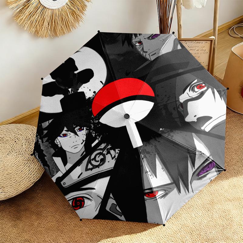 Berühmter Cartoon NARUTO Protagonist Uzumaki Naruto. Cartoon-Schirm, faltbar, Haushaltsartikel, Eisenkunst, Outdoor-Sonnenschirm, H2