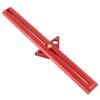 Woodworking T Track Ruler Multifunctional Aluminum Alloy Portable Wood Measuring Angle Ruler