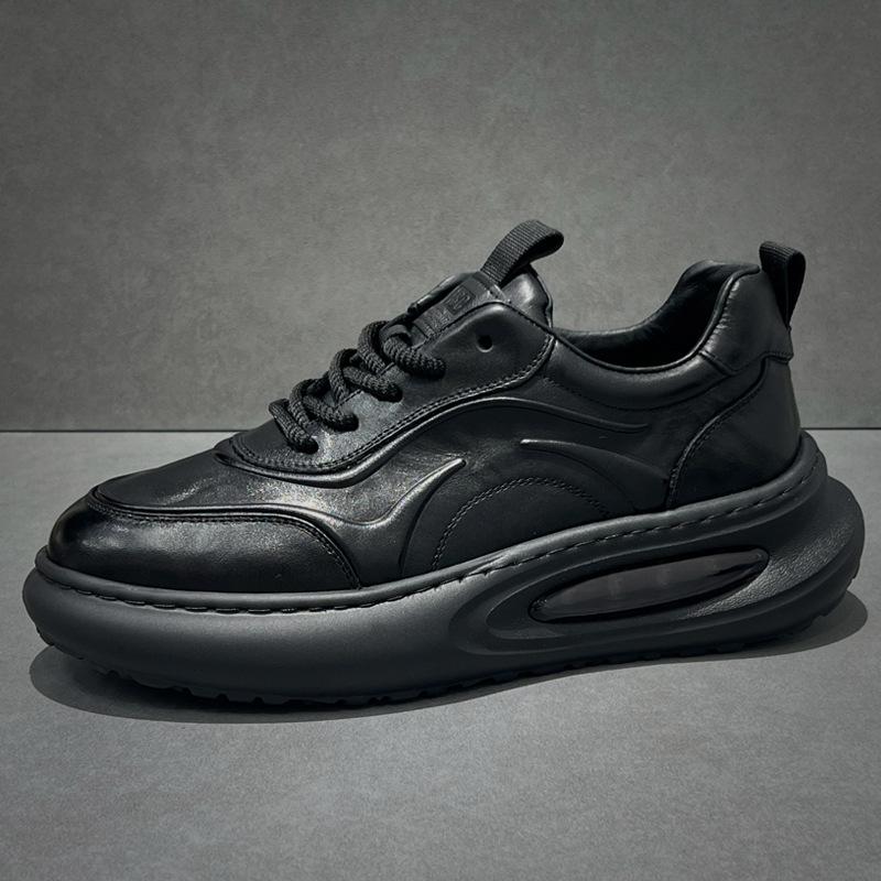 Daddy Shoes Men S Trendy Shoes Autumn And Winter Thick-Soled Heightening Air Cushion Shoes Men S Foam Soft-Soled Sports And Leisure 37