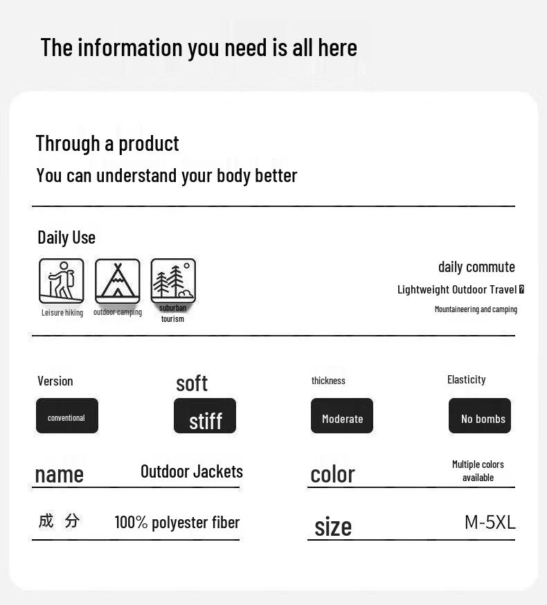 ROMON Men's Casual Waterproof Windbreaker Jacket