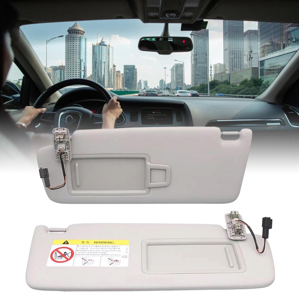 Sunvisor Sunshade Left Side Assembly 5GG857552 Simple Installation Suitable for Golf 7 Heat UV Resistant Easy To Mount