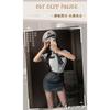Xianyi Erotic Underwear Pure Desire To Wrap Buttocks Stewardess Uniform Large Size Seduction Policewoman Sexy Suit Nightclub Clothes 598