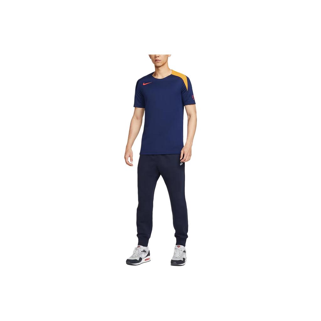 Nike Dri-Fit FW25 Strike Total 90 Series Logo Quick-Dry Slim Fit Short Sleeve Soccer Shirt Men tops HV6401-492