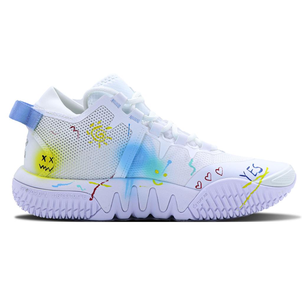 Li Ning Badfive 2 Low Cushioning Slip Resistant Abrasion Resistant Coverage Support Low top Basketball Shoes Men's ABFT029-1(Team147-)