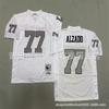 Rugby Jersey Oakland Raiders Retro Style Embroidered Football Uniform Mens Cotton Sport Shirt