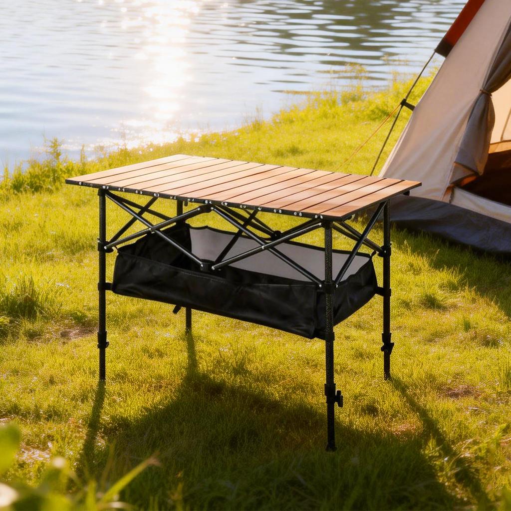 BRLLICZ Camping Folding Height Outdoor High Load Easy To Storage Easy Person Storage Bag Included Table, Table, Adjustable, Table, Capacity,