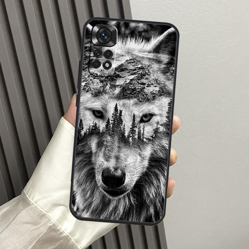 Animal Lion Wolf Tiger Eagle Case For Xiaomi Redmi Note 13 14 Pro 12 11 10 15 Pro Plus Redmi 14C 13C 15C 10C 12C 15 Funda