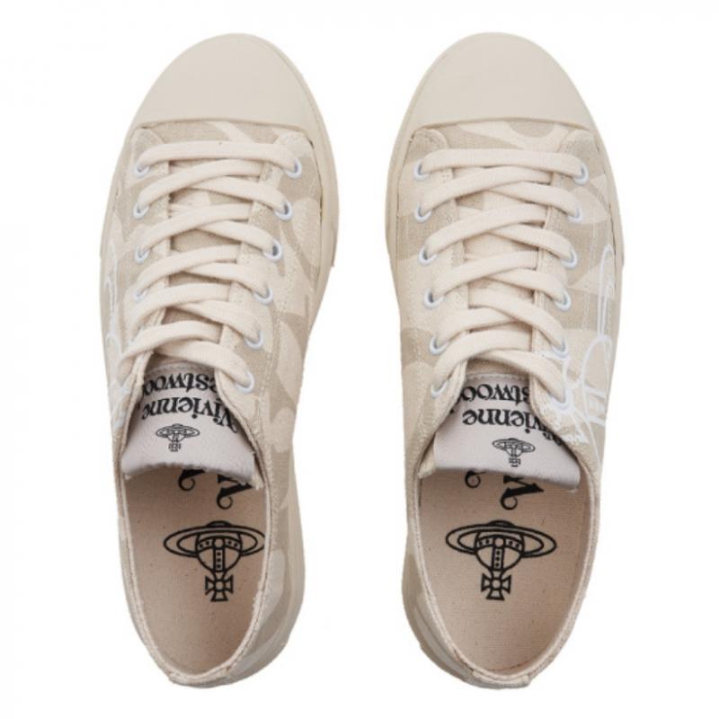 Vivienne Westwood Damen Orb Print Canvas Sneaker 75020005w W00jw P203