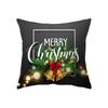 Federa Cuscino Stampata Babbo Natale Buon Natale Decorazione Casa Soggiorno Divano Cuscino Quadrato
