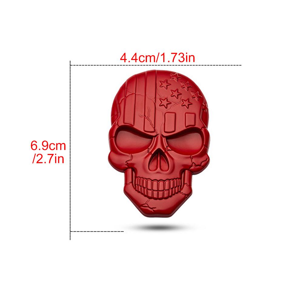 3D Autoaufkleber Premium Krieger Metall Auto Seitenkotflügel Heckklappe Totenkopf Emblem Abzeichen Aufkleber für jedes Fahrzeug LKW Auto Motorrad Wohnmobil