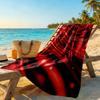 Rose Customize Your Name Beach Towel Quick-Dry Soft Microfiber For Beach Bathroom Outdoor Swimming Pool Camping Picnic Yoga Diving Vacation Accessorie