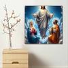 New Arrival 5D DIY Full Circle Diamond Painting "Religious" Embroidery Cross Stitch Home Decor Gift