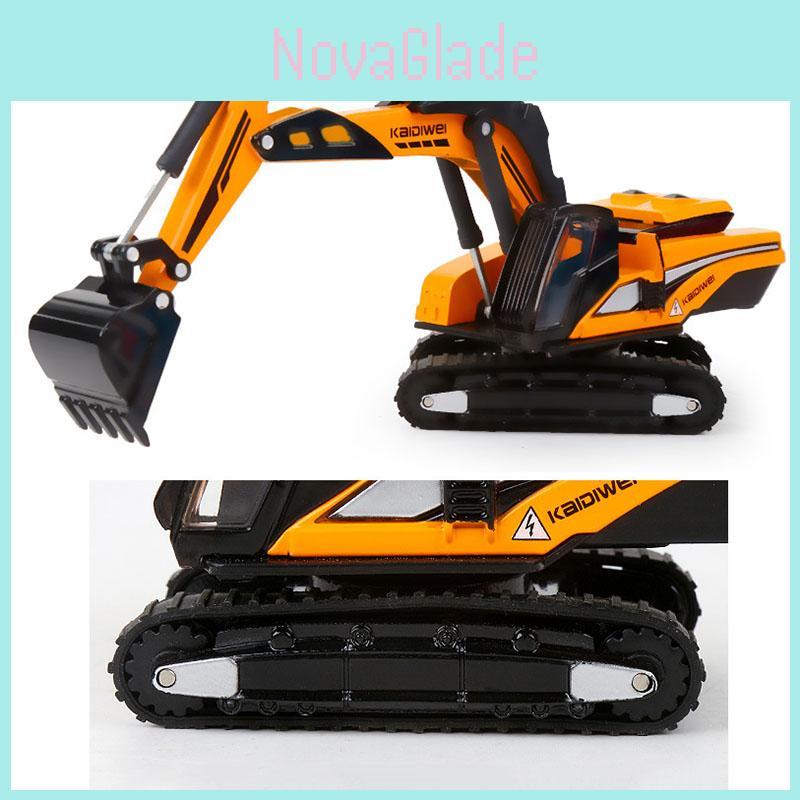 Premium 187 Alloy Diecast Excavator Toys With Classic Engineering Design