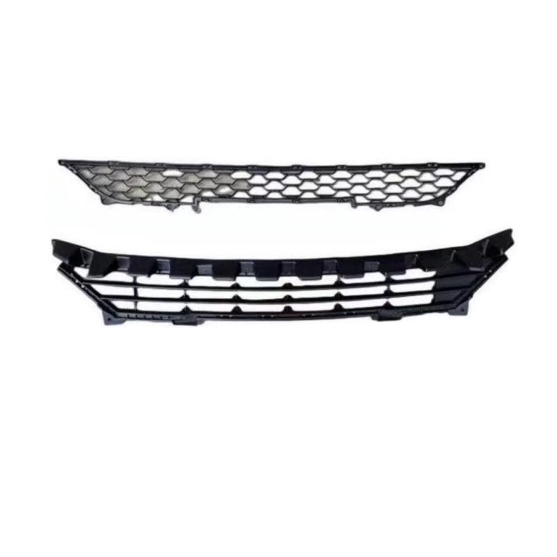 Compatible Front Bumper Lower Grille and Decorative Strip for Geely Emgrand 2014-2019 Models