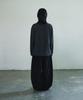 Seukeulaeteulpigsel Winded Loose Mock Neck Long Sleeve [Charcoal]