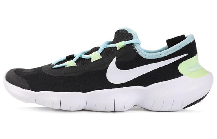Nike Free Rn 5.0 Black/Blue Women s CJ0270-003 36.5