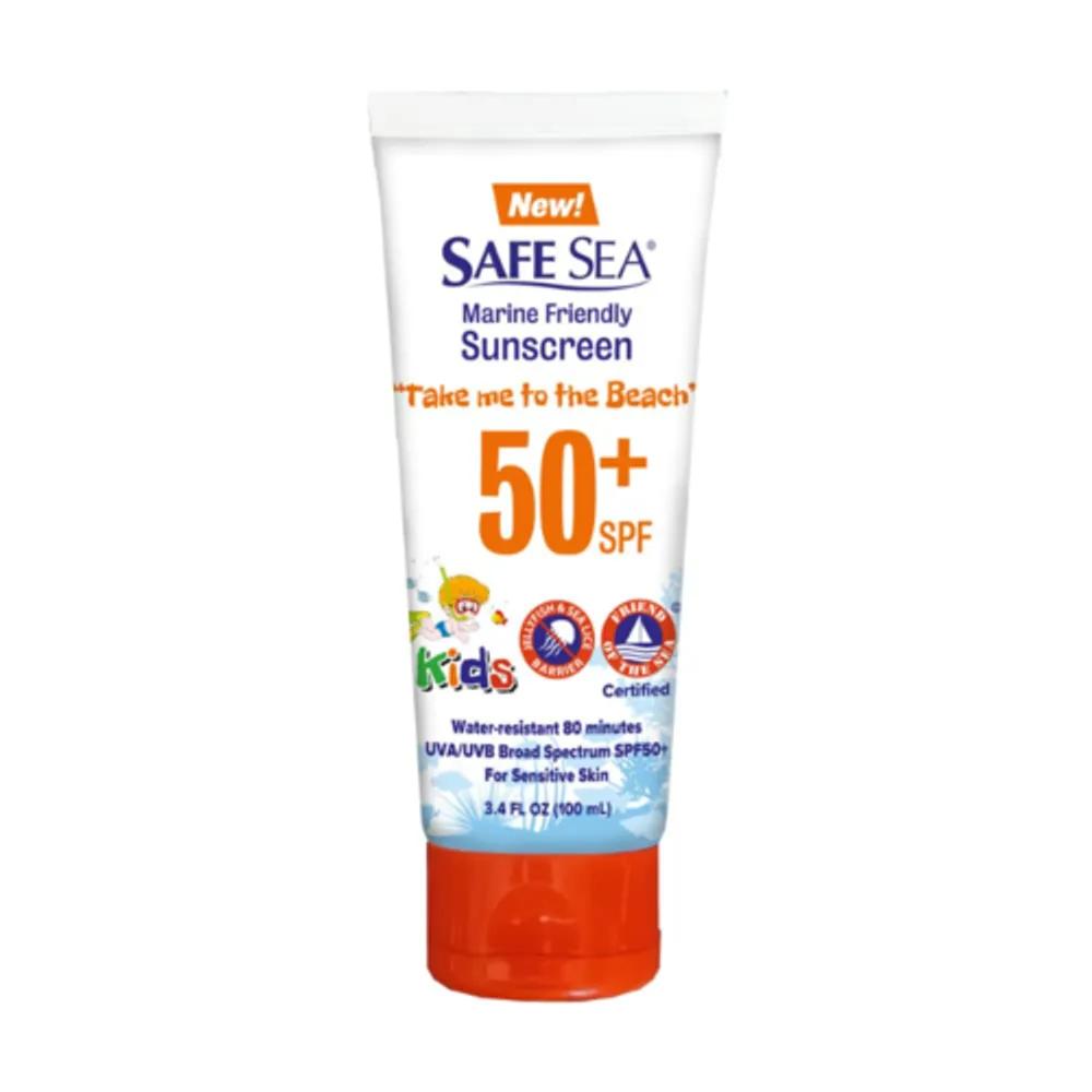 Safe Sea Cream for Sensitive Skin 100ml Safe Sea Sunscreen