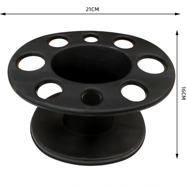 

1 шт. салонная парикмахерская расческа PP подставка для хранения парикмахерских расчесок щеток ножниц железный рулон органайзер стойка держатель для укладки волос