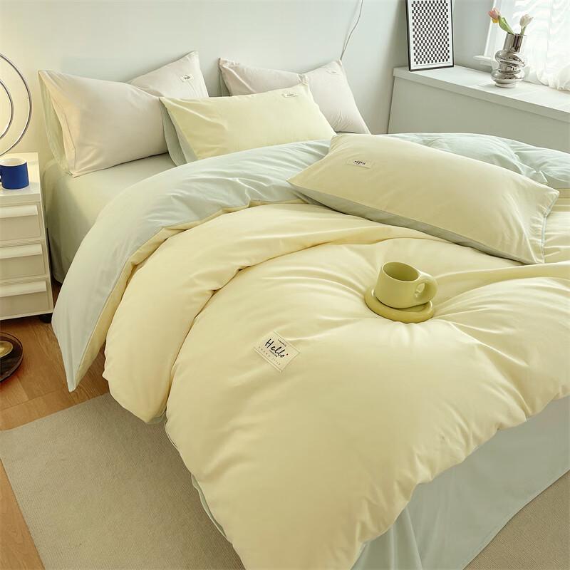 Hongdou Pure Cotton 4-Piece Bedding Set