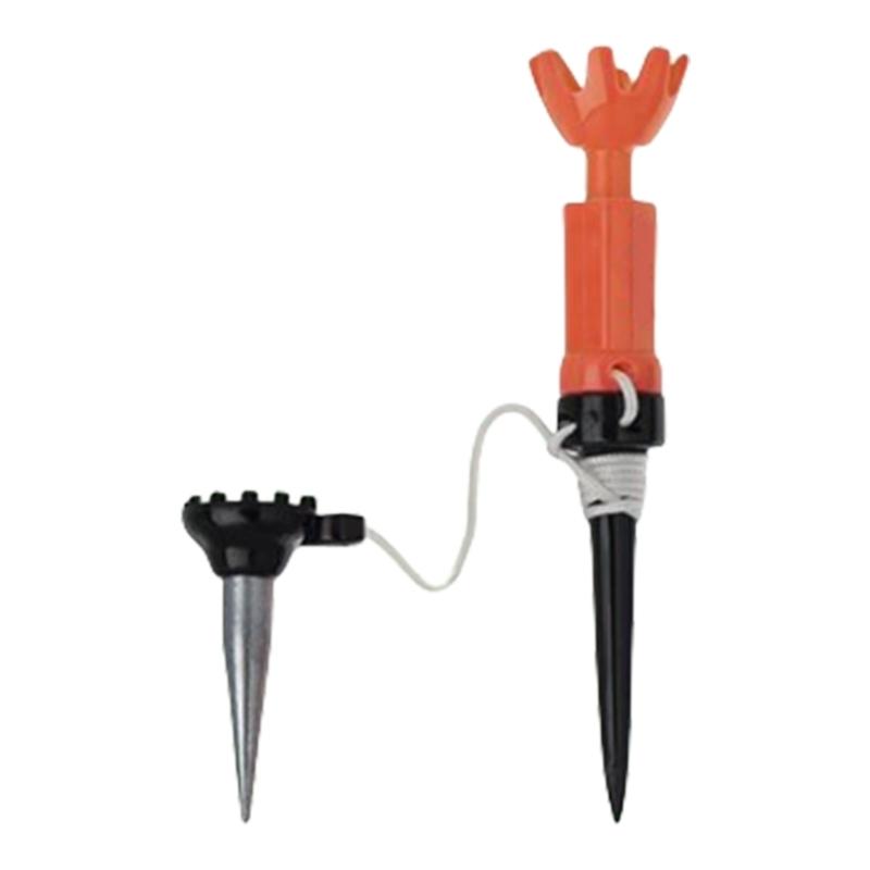 

Magnetic Golf Tees with Lanyard 360 Degree Rotating Design Plastic Training Accessories Suitable for Driving Range