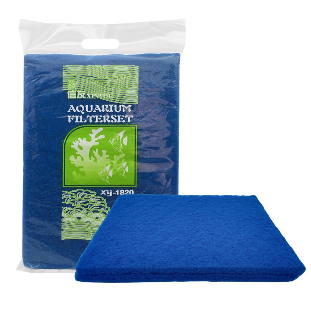 

Xy1818/1819/1820 Біохімічна фільтрувальна бавовняна губка для акваріума Подовжена Потовщена Акваріумне обладнання XY-1820 blue#1