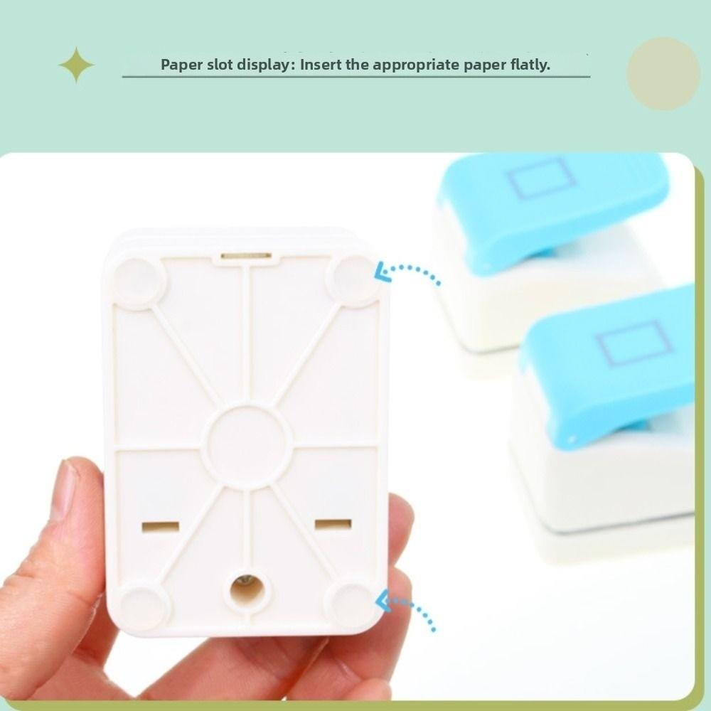 Labor Saving Stamp Border Punch 2.87x2.39cm Stamp Shape Hole Punch Toothed Puncher Embosser Craft