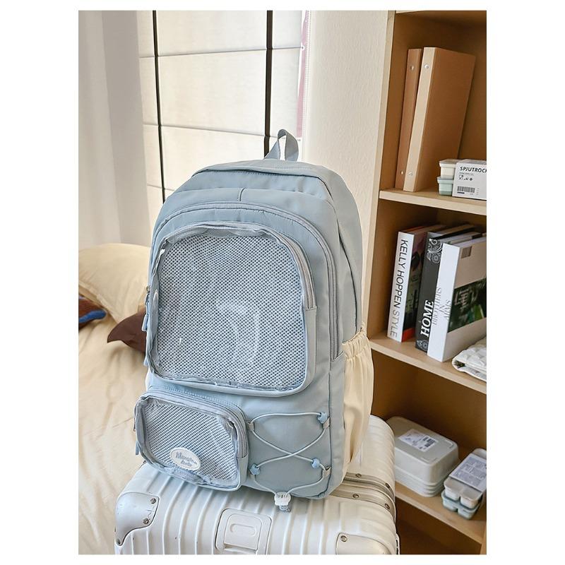 High value, fresh, sweet and cute star backpack, lightweight and simple backpack for junior high school students
