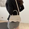 Pu Crossbody Retro Bag With Stitched Flap Id Pocket For Casual Daily Use