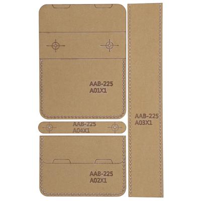 4 Buc Șablon Acrilic DIY Model Piele Portofel Monede Matriță Instrumente Artizanale Accesorii