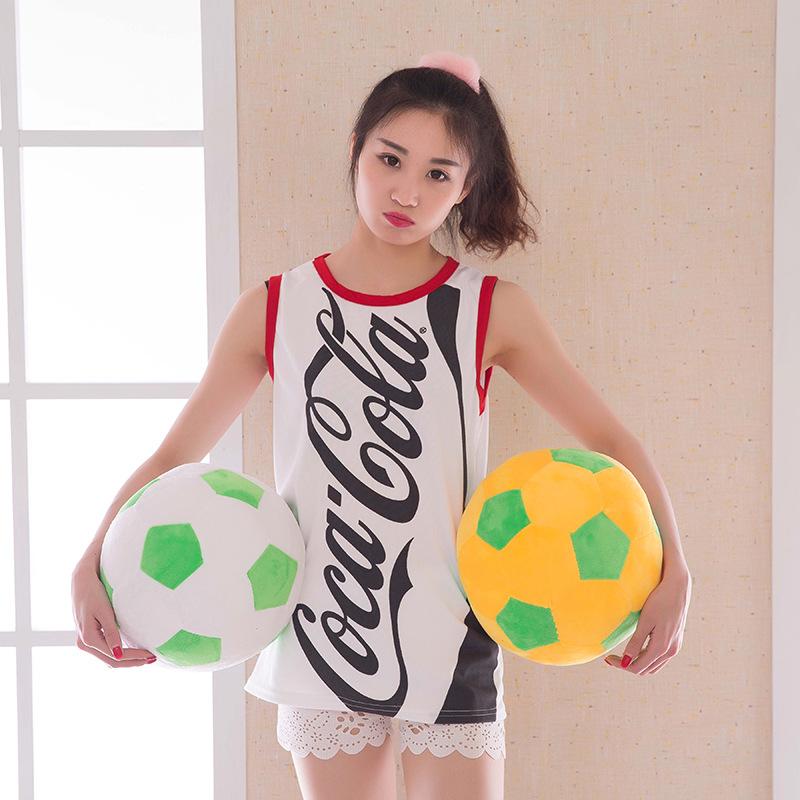 Popular World Cup Simulation Football Plush Toy Creative Basketball Doll Sleeping Pillow Children's Ragdoll