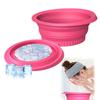Tragbare Gesichts-Eisbadschüssel für Gesichtsbehandlungen, Eintauchen, Gesichtsfalten-Eisgesichtsbecken, Gesichtshautpflege-Werkzeug für Zuhause, Reisen