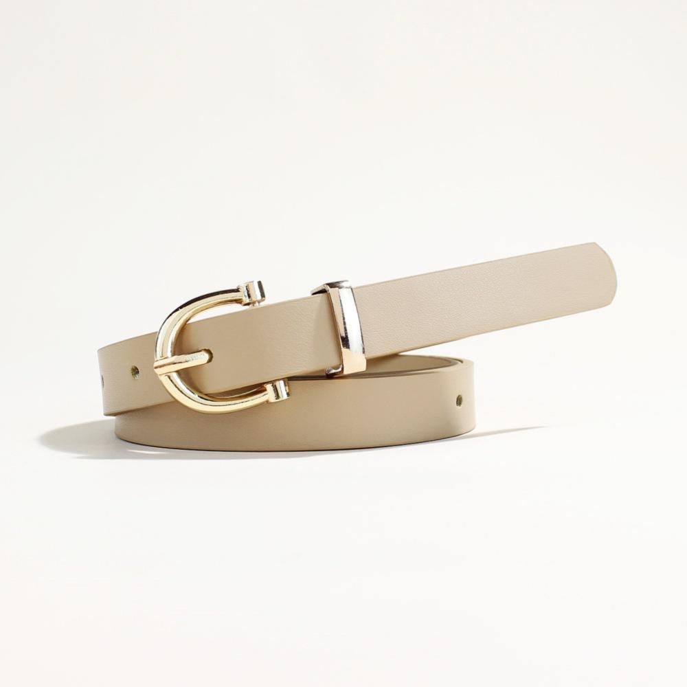 Belt Women'S Belt Student Jeans Decorative Thin Belt Clothing With Belt Women'S Simple