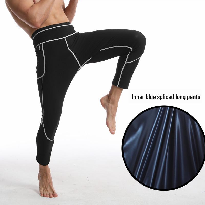 Silver Coated Neoprene Sauna Suit Set: Long Sleeve Top & Pants for Fitness