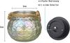 Lampa Ogrodowa Solarna Led Kula Wisząca Wbijana Lampki Zewnętrzne 2Szt