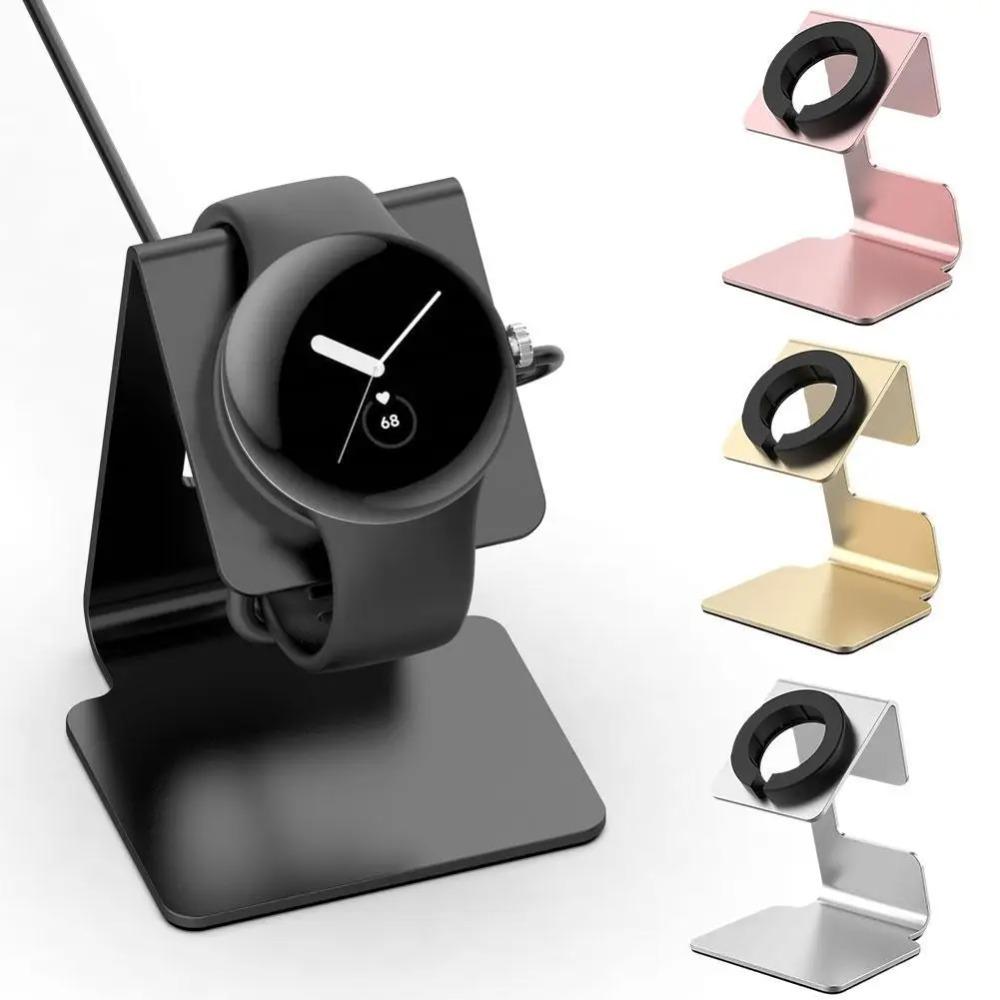 per Google Pixel Watch 1 2 3 Base Caricabatterie Dock di Ricarica Stazione Staffa Supporto Supporto Smartwatch Per Pixel Watch 1 2 3 Accessori argento