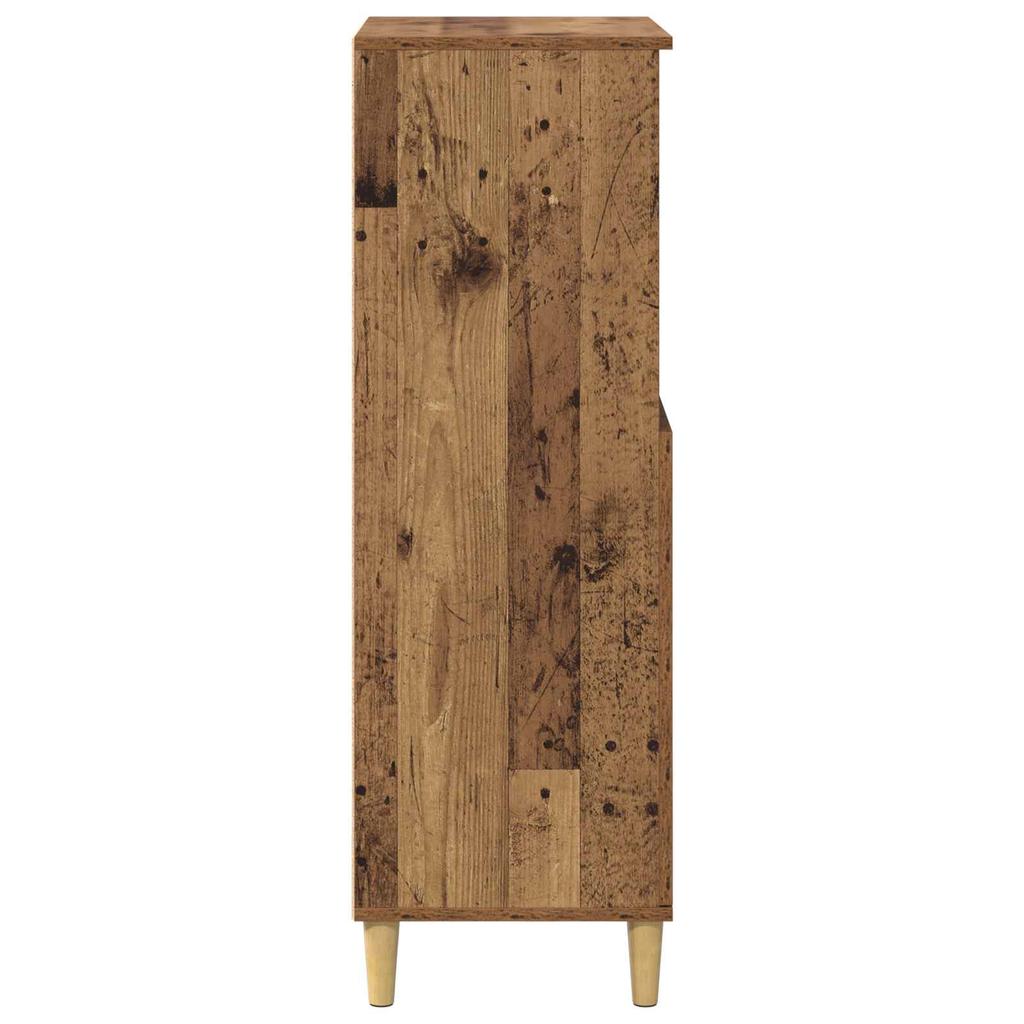 Highboard Reclaimed Wood 60 x 36 x 110 cm Engineered Wood