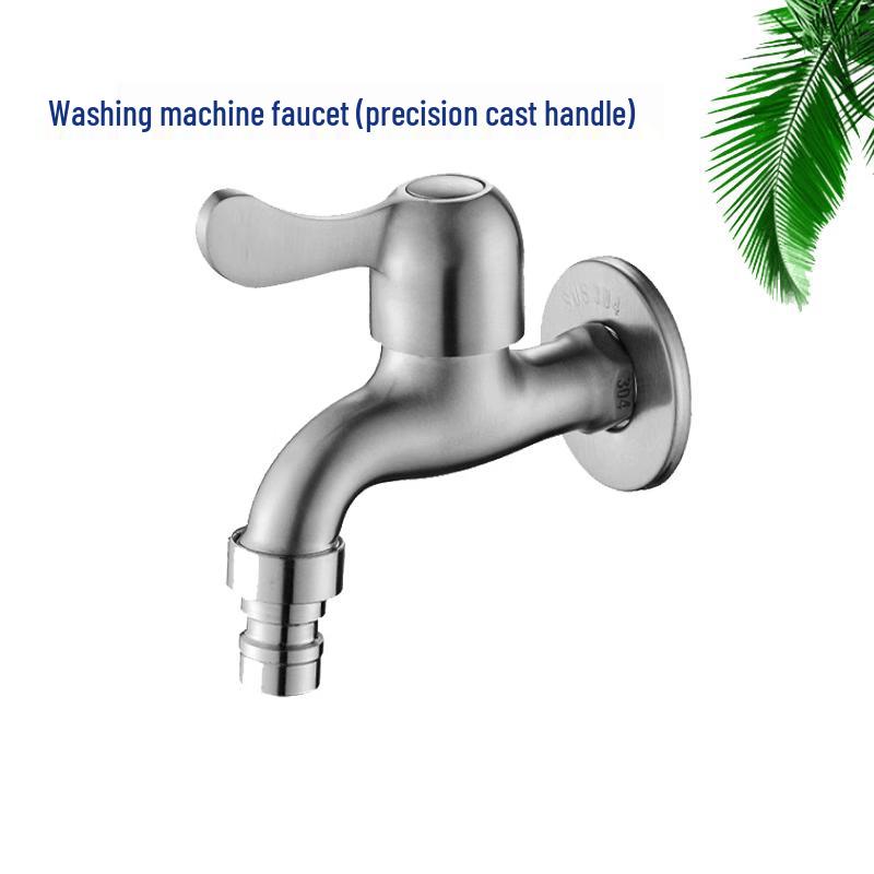 TLXT Stainless Steel Outdoor Washing Machine Faucet