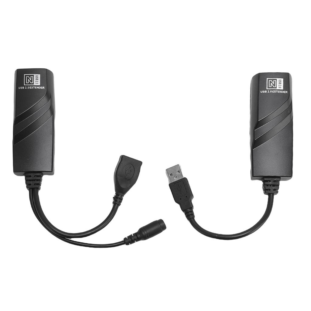 USB Extender 100m Transfer Distance Stable CAT5 CAT5E CAT6 Network Cable Connection USB to Ethernet Adapter EU Plug